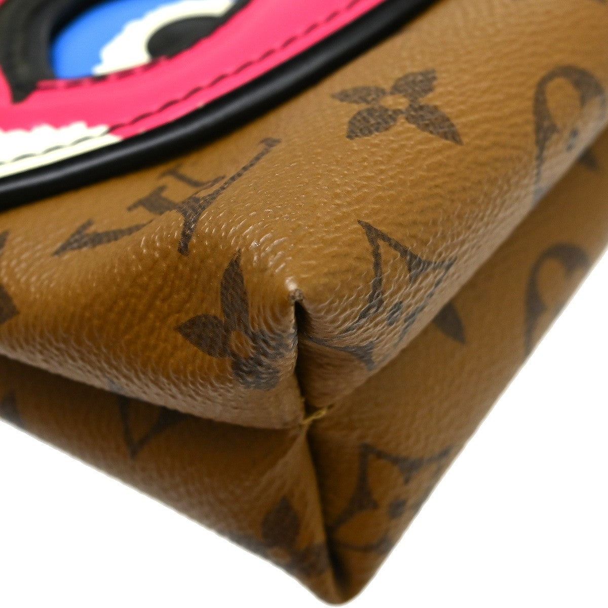 Louis Vuitton Reverse Pochette Kabuki Mask Shoulder Bag