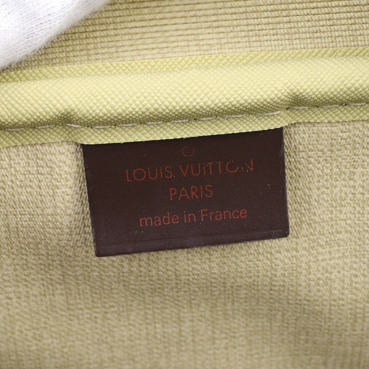Louis Vuitton Damier Deauville Bowling Vanity Handbag