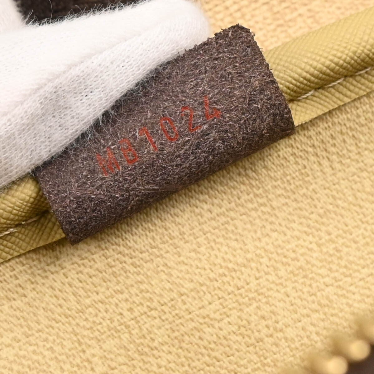 Louis Vuitton Damier Deauville Bowling Vanity Handbag