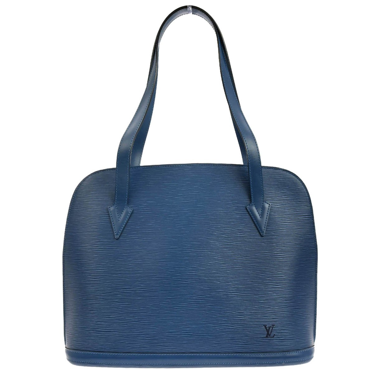 Louis Vuitton Blue Epi Lussac Shoulder Bag