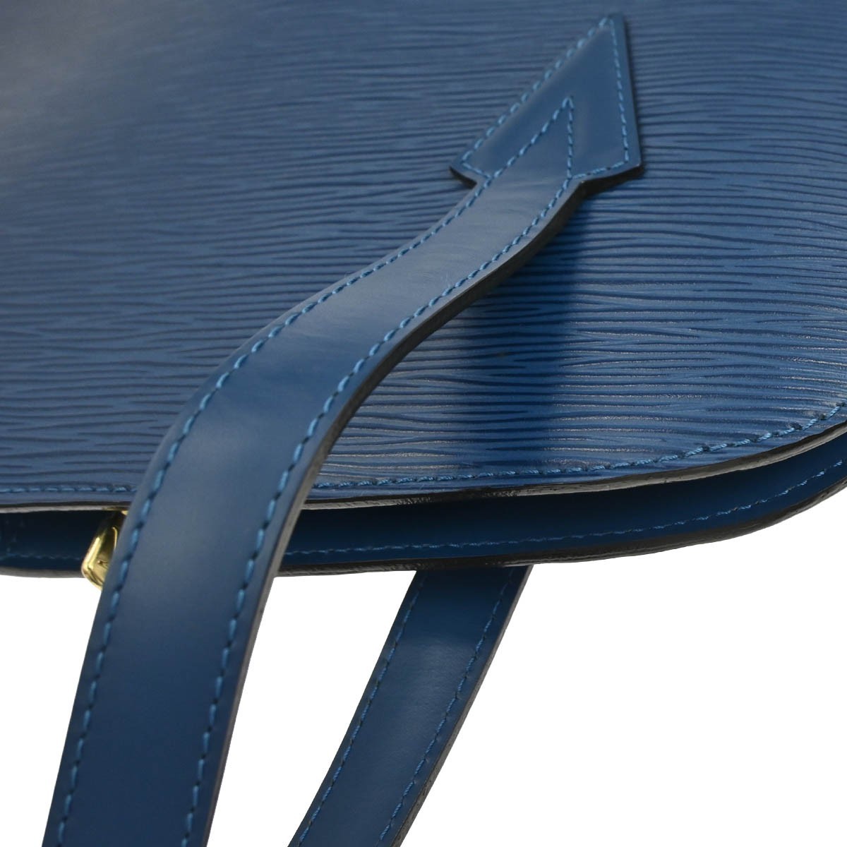 Louis Vuitton Blue Epi Lussac Shoulder Bag