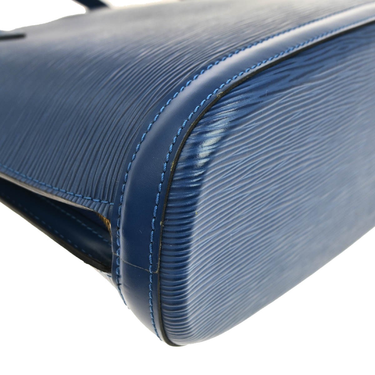 Louis Vuitton Blue Epi Lussac Shoulder Bag
