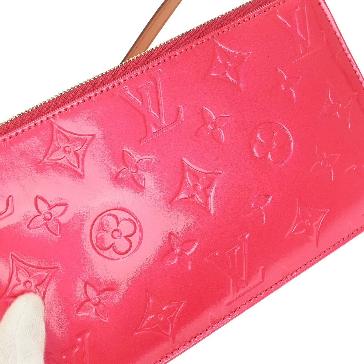 Louis Vuitton Pink Monogram Vernis Lexington Handbag
