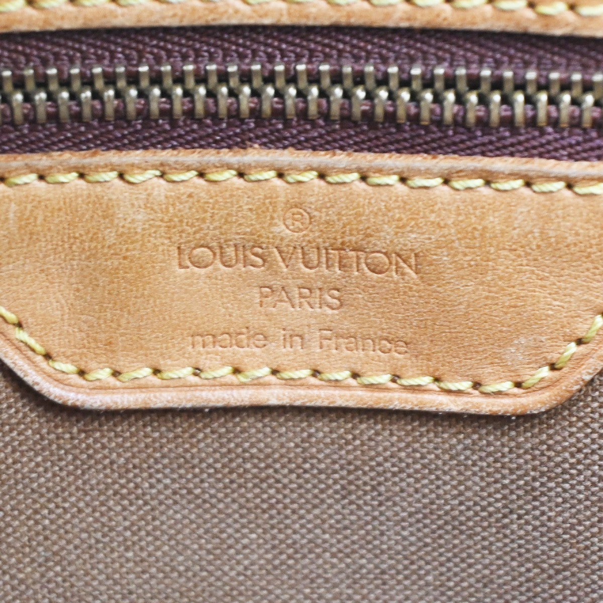 Louis Vuitton Cabas Mezzo Hand Tote Bag