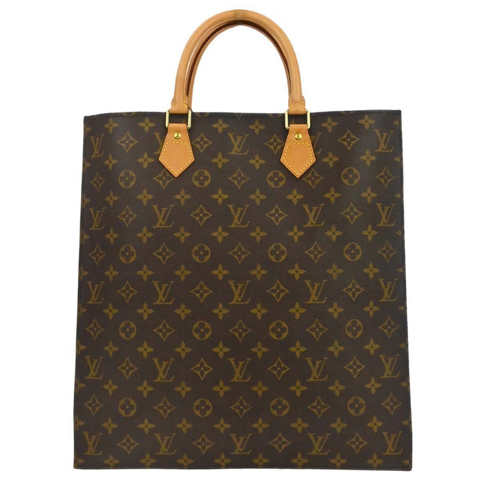 Louis Vuitton Monogram Sac Plat Tote Handbag
