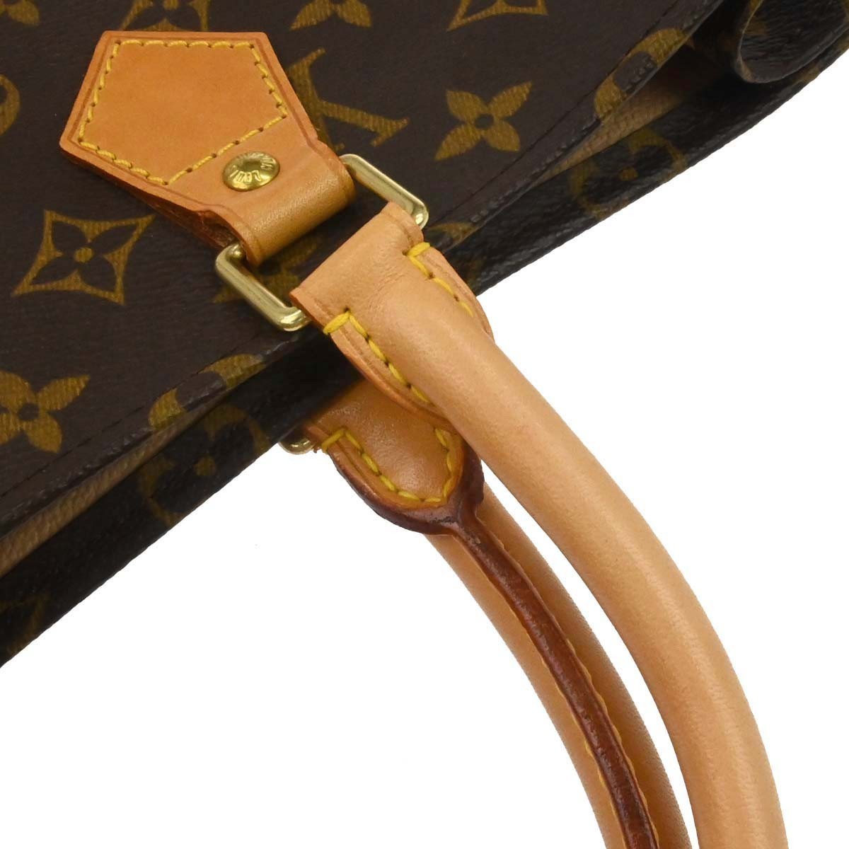 Louis Vuitton Monogram Sac Plat Tote Handbag