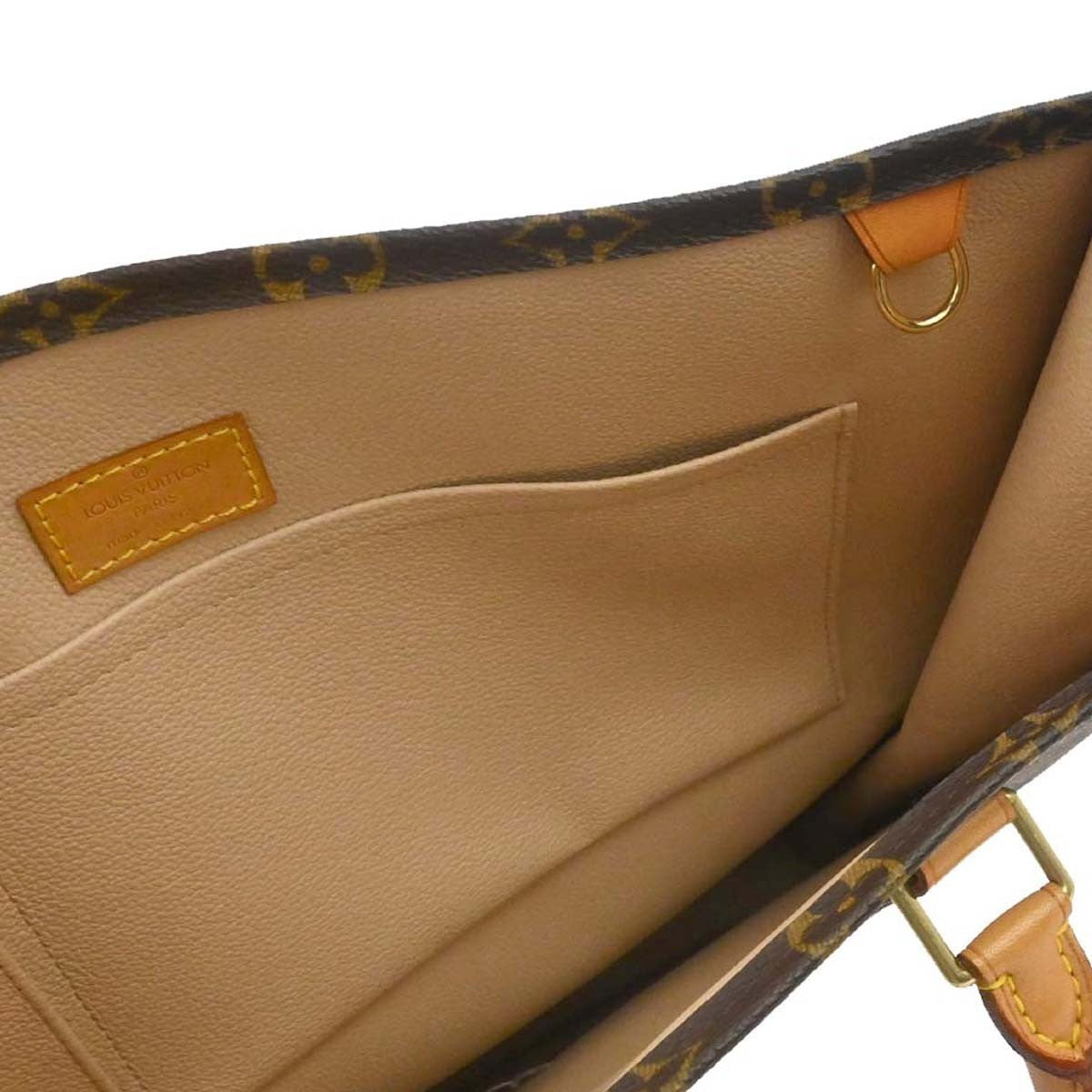 Louis Vuitton Monogram Sac Plat Tote Handbag