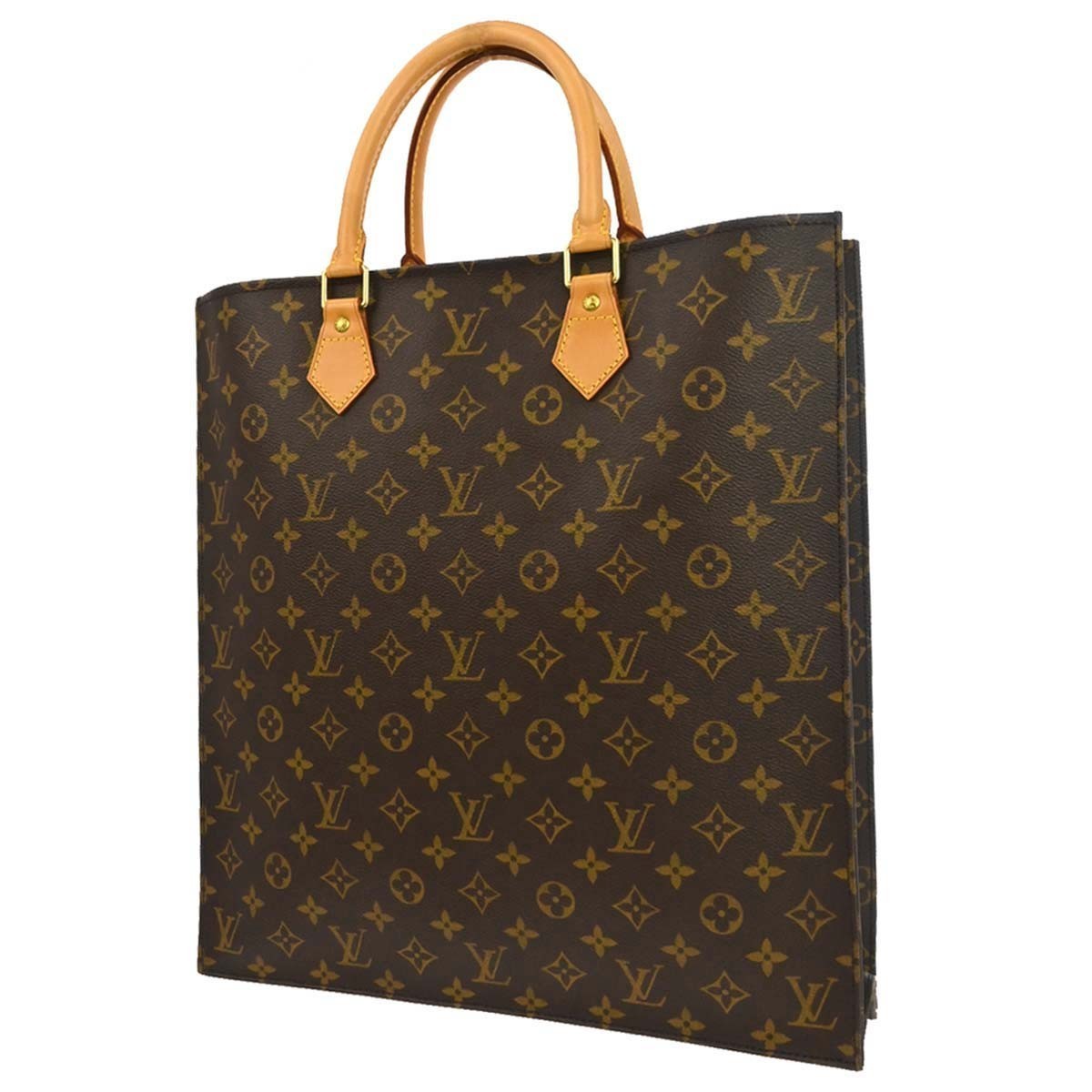 Louis Vuitton Monogram Sac Plat Tote Handbag