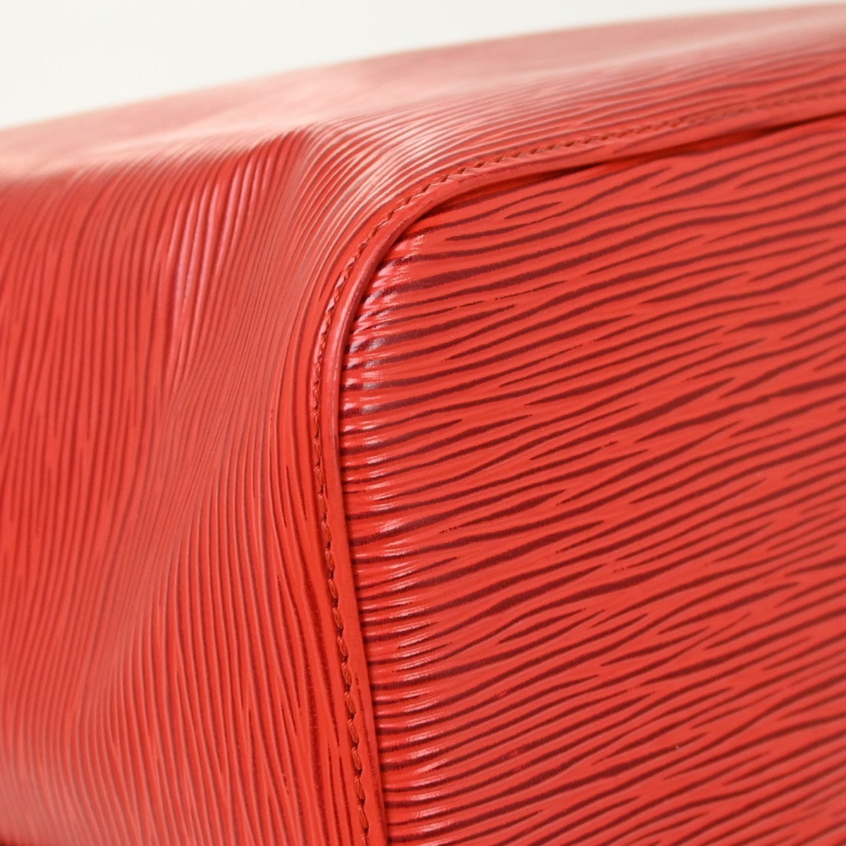 Louis Vuitton Red Epi Petite Noe Shoulder Bag
