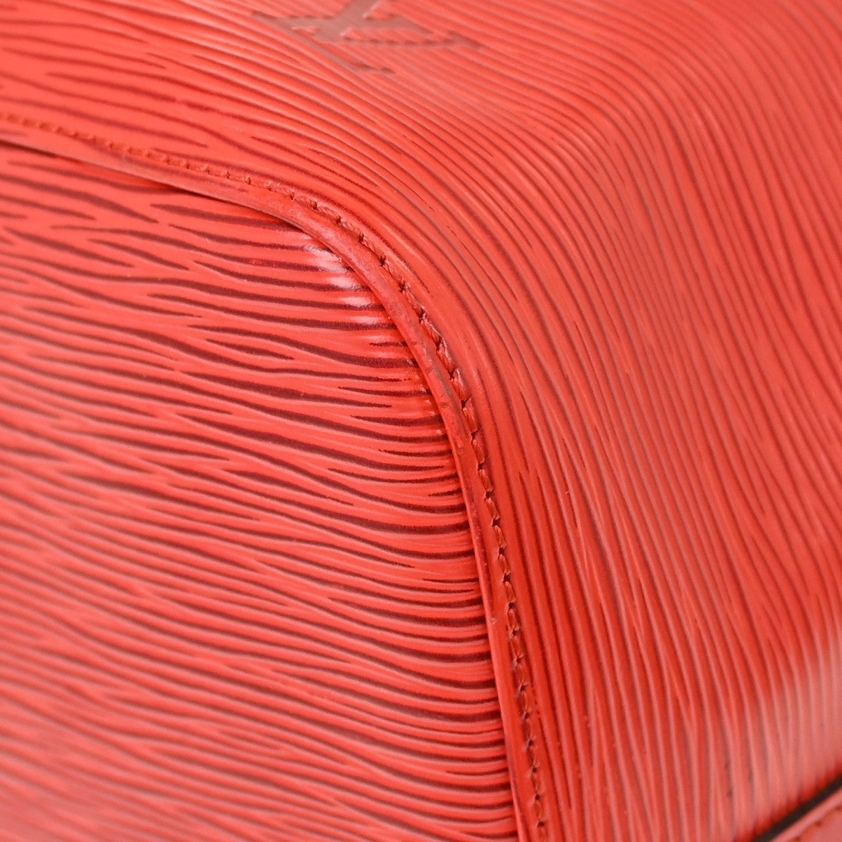 Louis Vuitton Red Epi Petite Noe Shoulder Bag