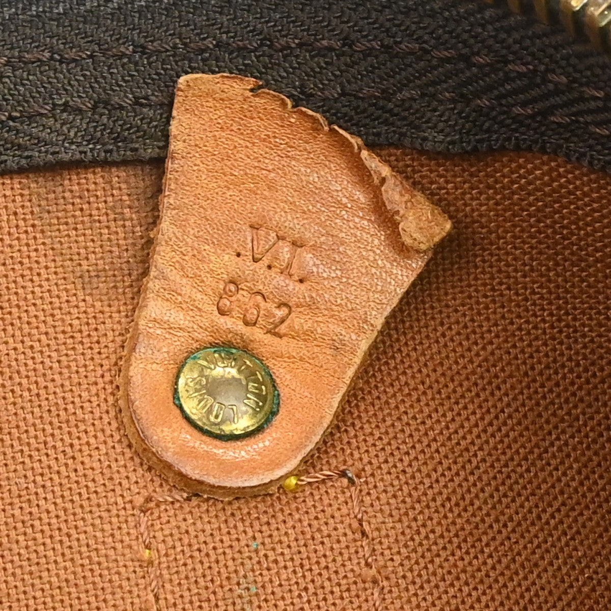 Louis Vuitton Keepall 55 Travel Handbag Monogram
