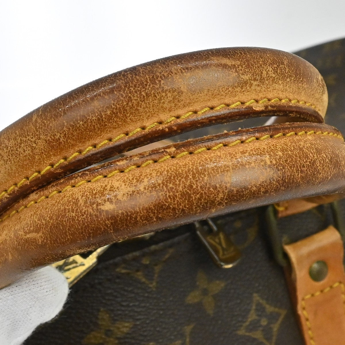 Louis Vuitton Keepall 55 Travel Handbag Monogram