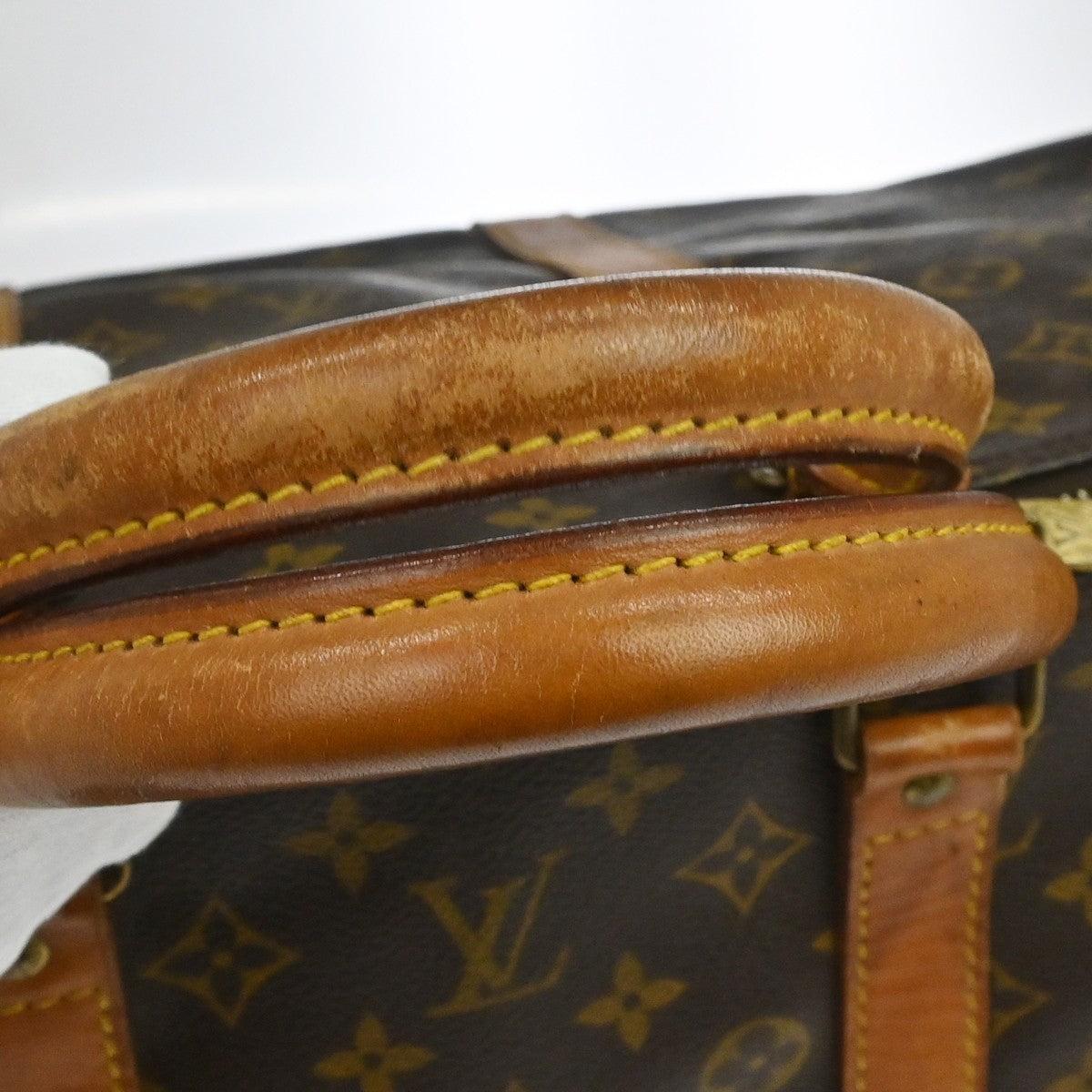 Louis Vuitton Keepall 55 Travel Handbag Monogram