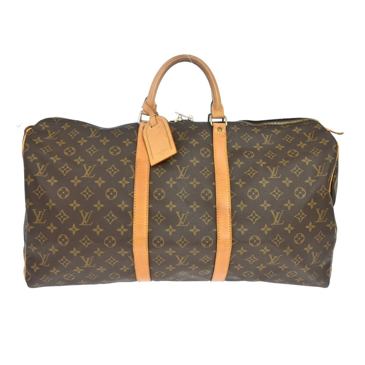 Louis Vuitton Keepall 55 Travel Handbag Monogram