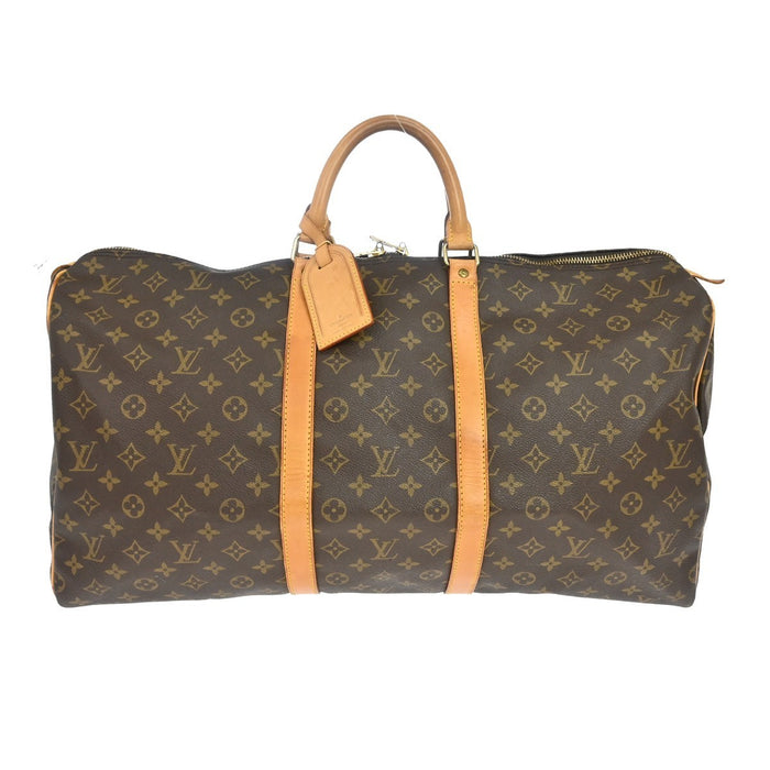 Louis Vuitton Keepall 55 Travel Handbag Monogram