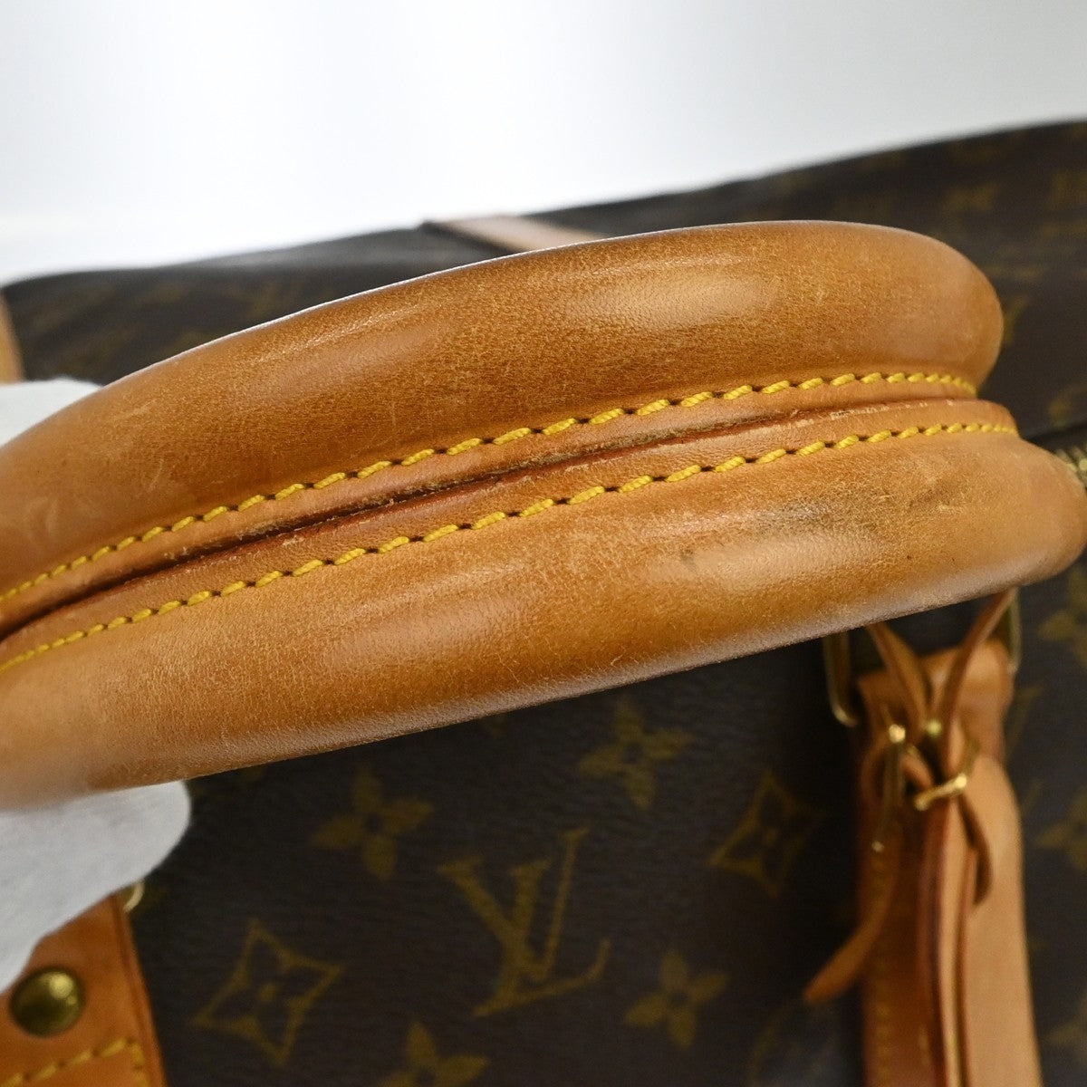 Louis Vuitton Keepall 55 Travel Handbag Monogram
