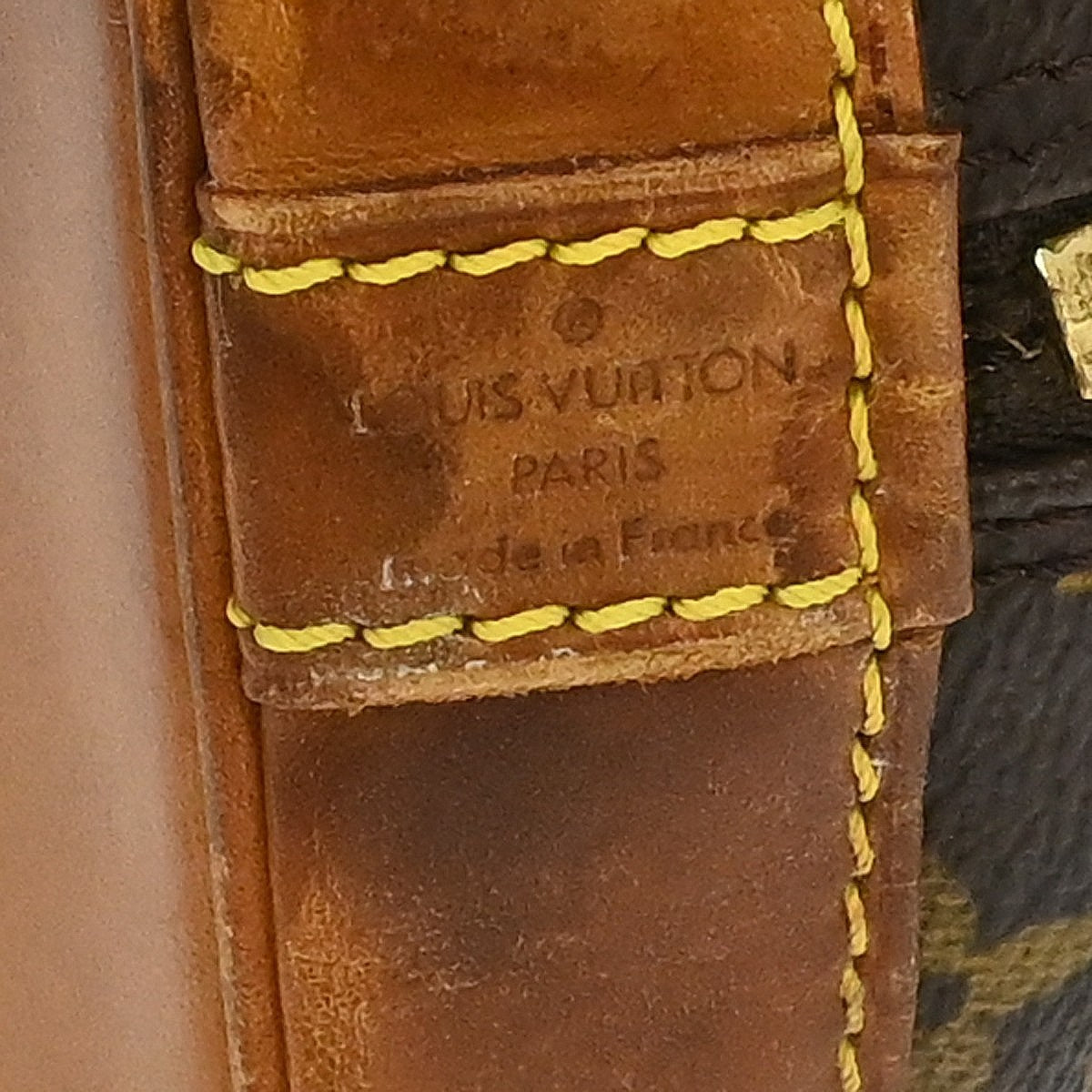 Louis Vuitton Alma Handbag Monogram
