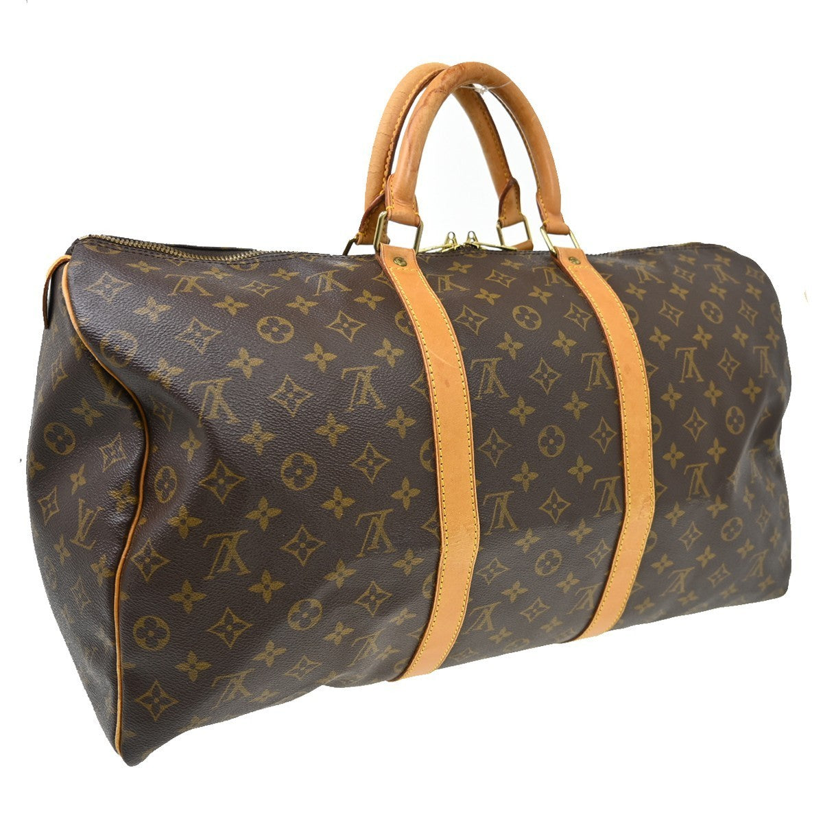Louis Vuitton Keepall 50 Travel Handbag Monogram