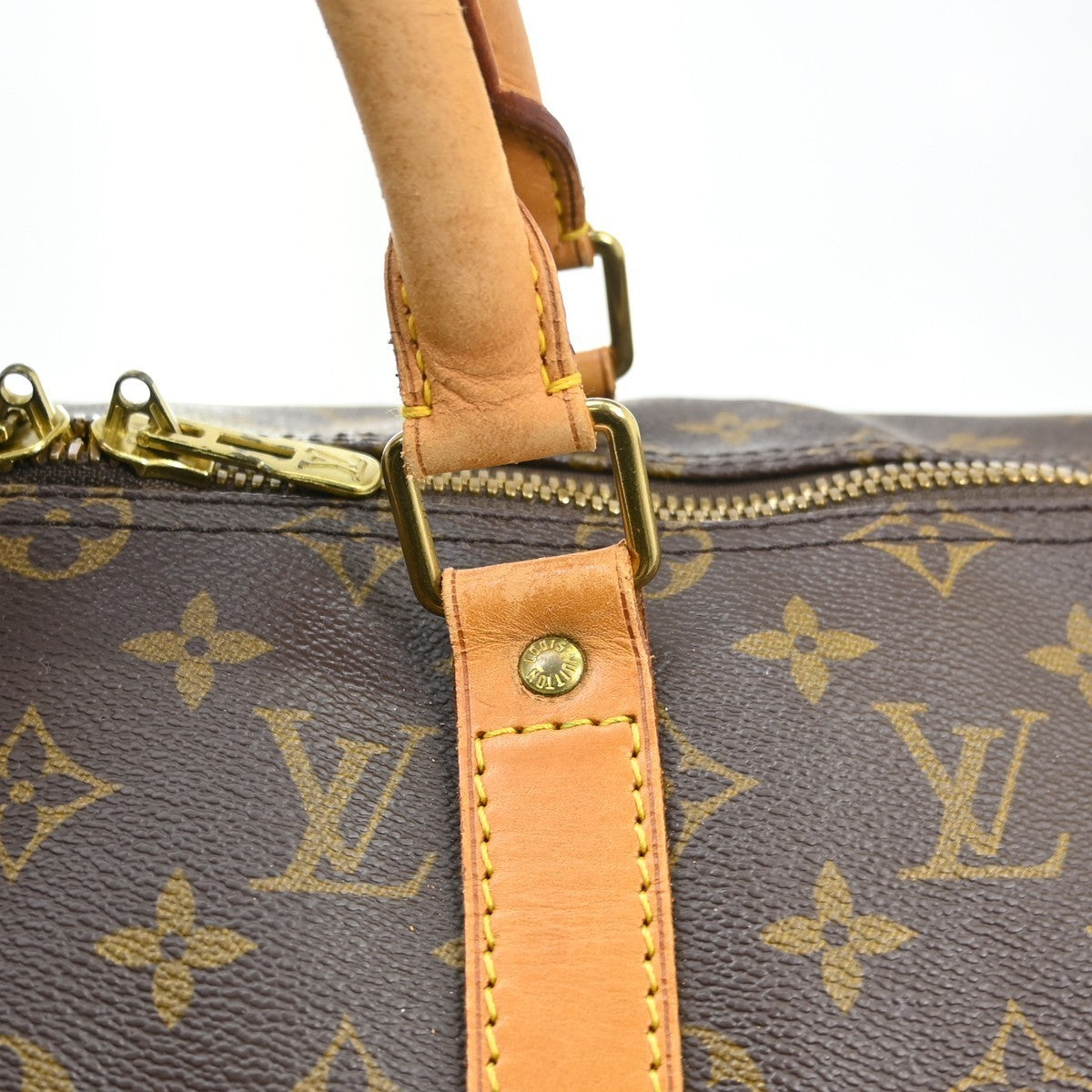 Louis Vuitton Keepall 50 Travel Handbag Monogram