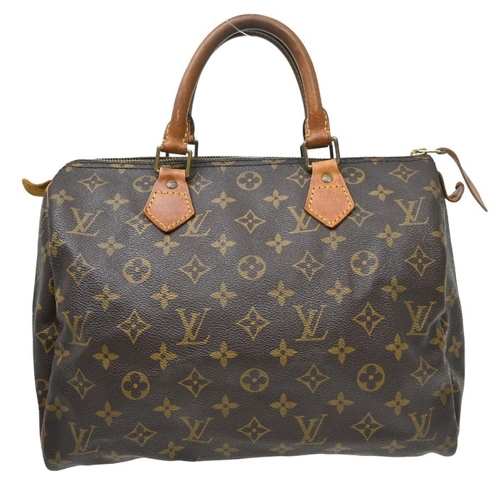 Louis Vuitton Speedy 30 Handbag Monogram Canvas