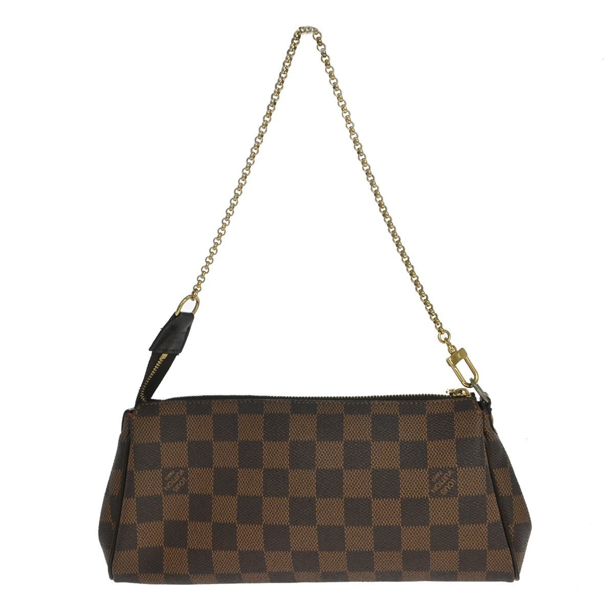 Louis Vuitton Damier Eva 2way Chain Handbag
