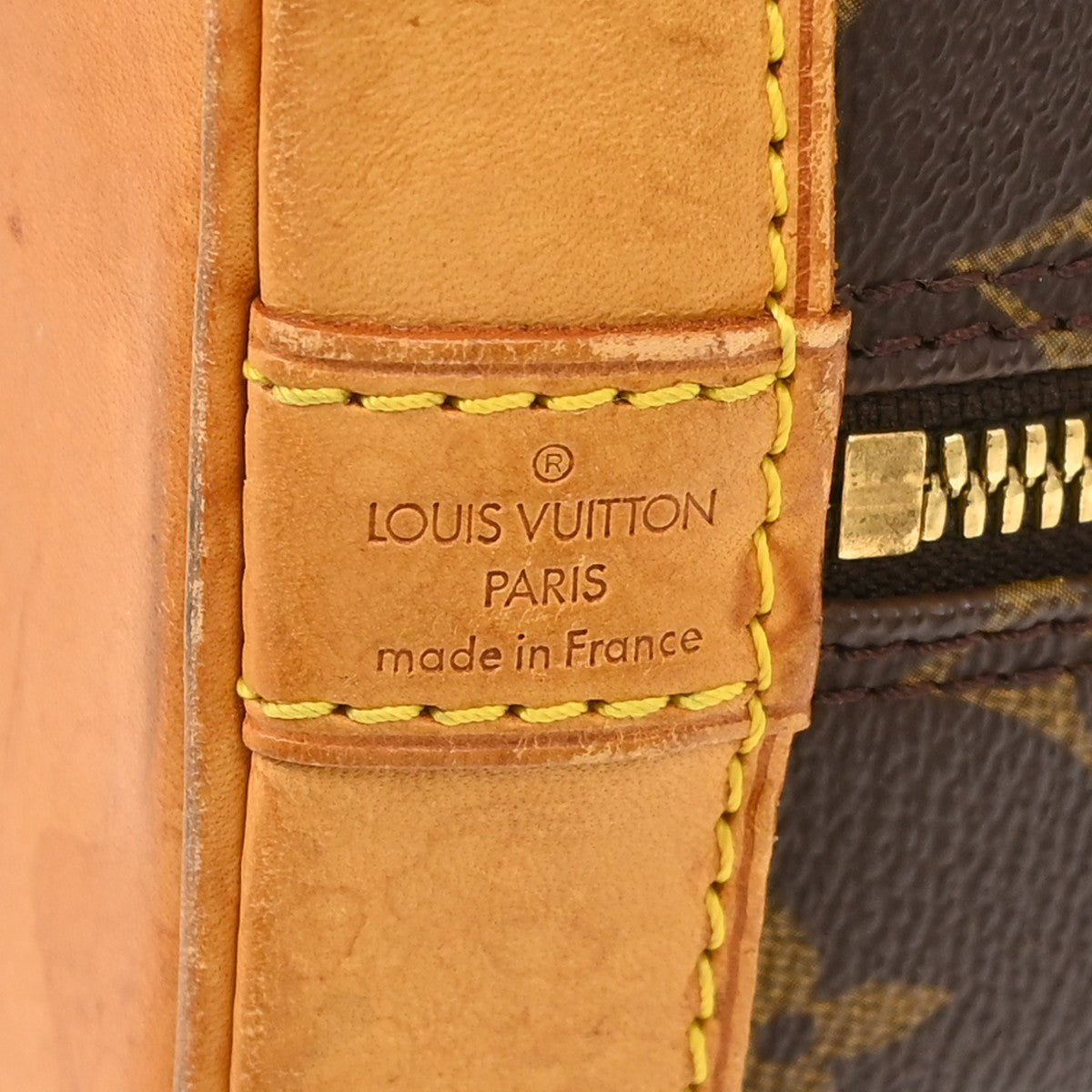 Louis Vuitton Alma Handbag Monogram