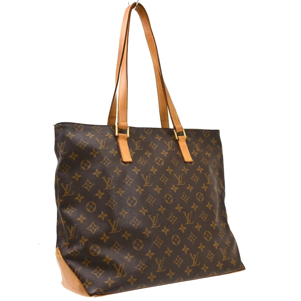 Louis Vuitton Cabas Mezzo Hand Tote Bag Monogram