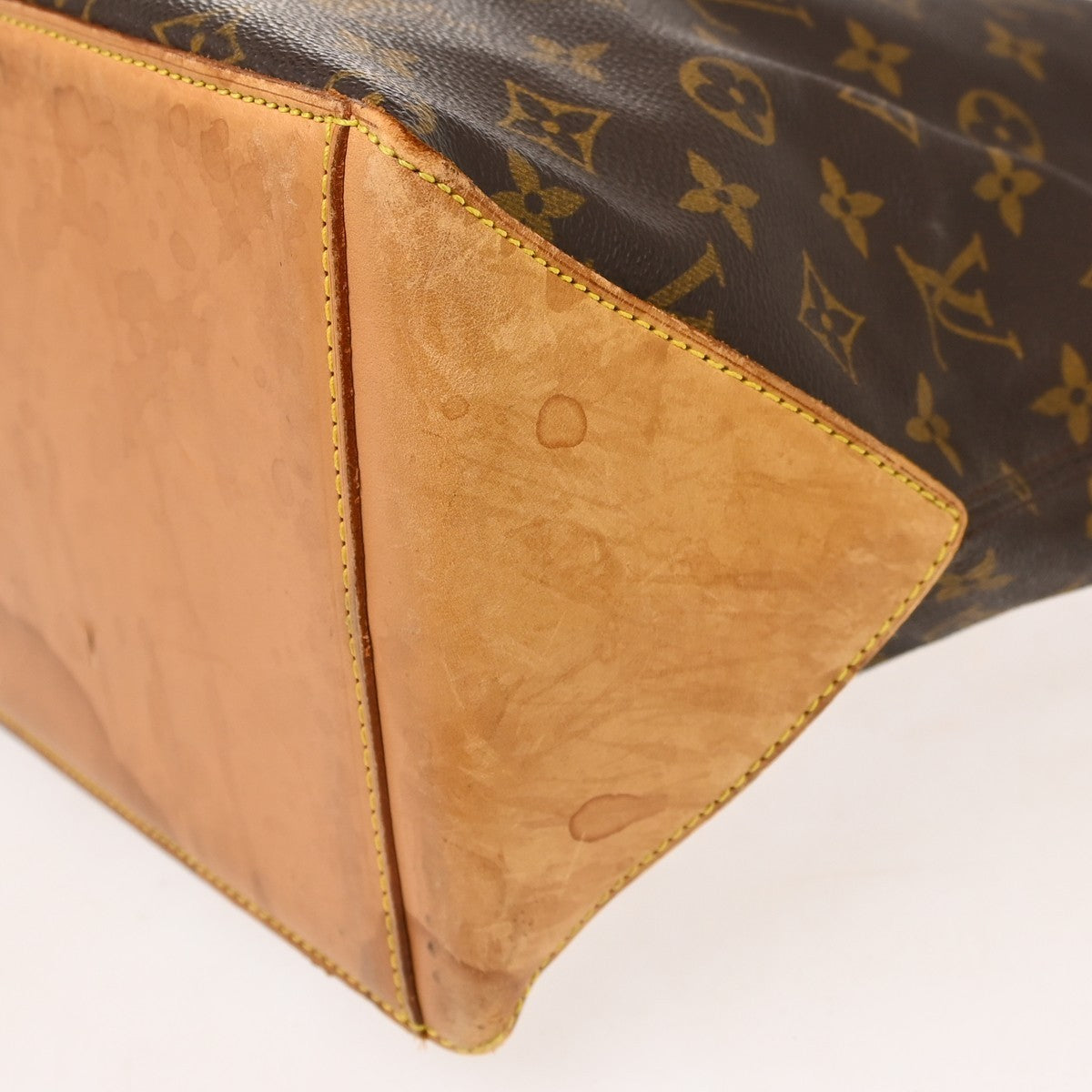 Louis Vuitton Cabas Mezzo Hand Tote Bag Monogram