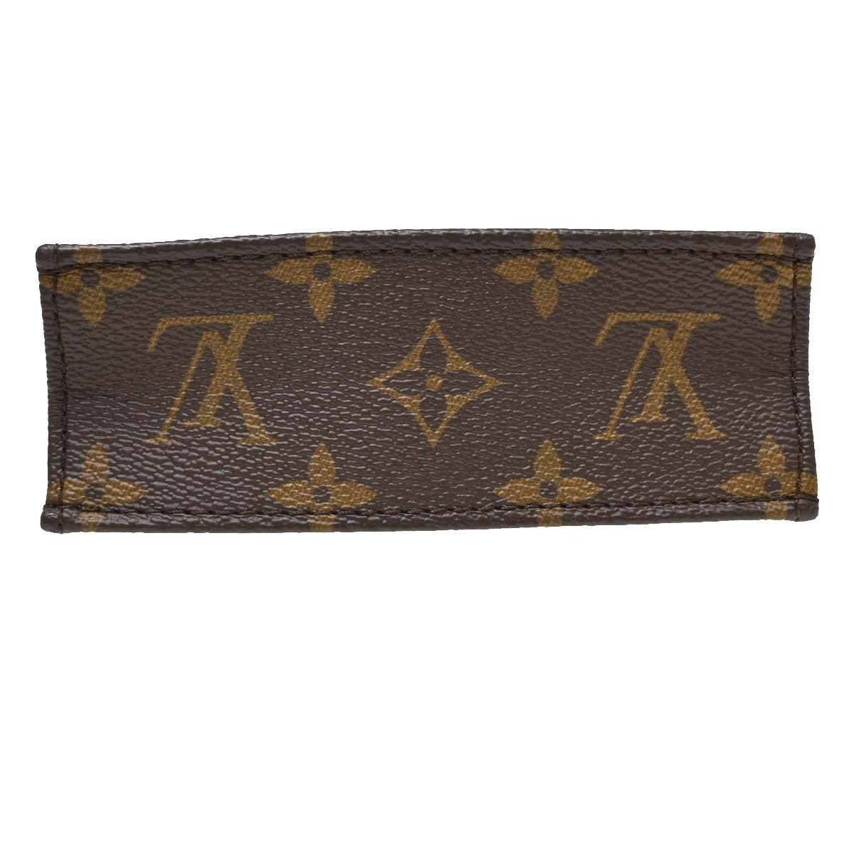 Louis Vuitton Monogram Petit Sac Plat Tote Handbag
