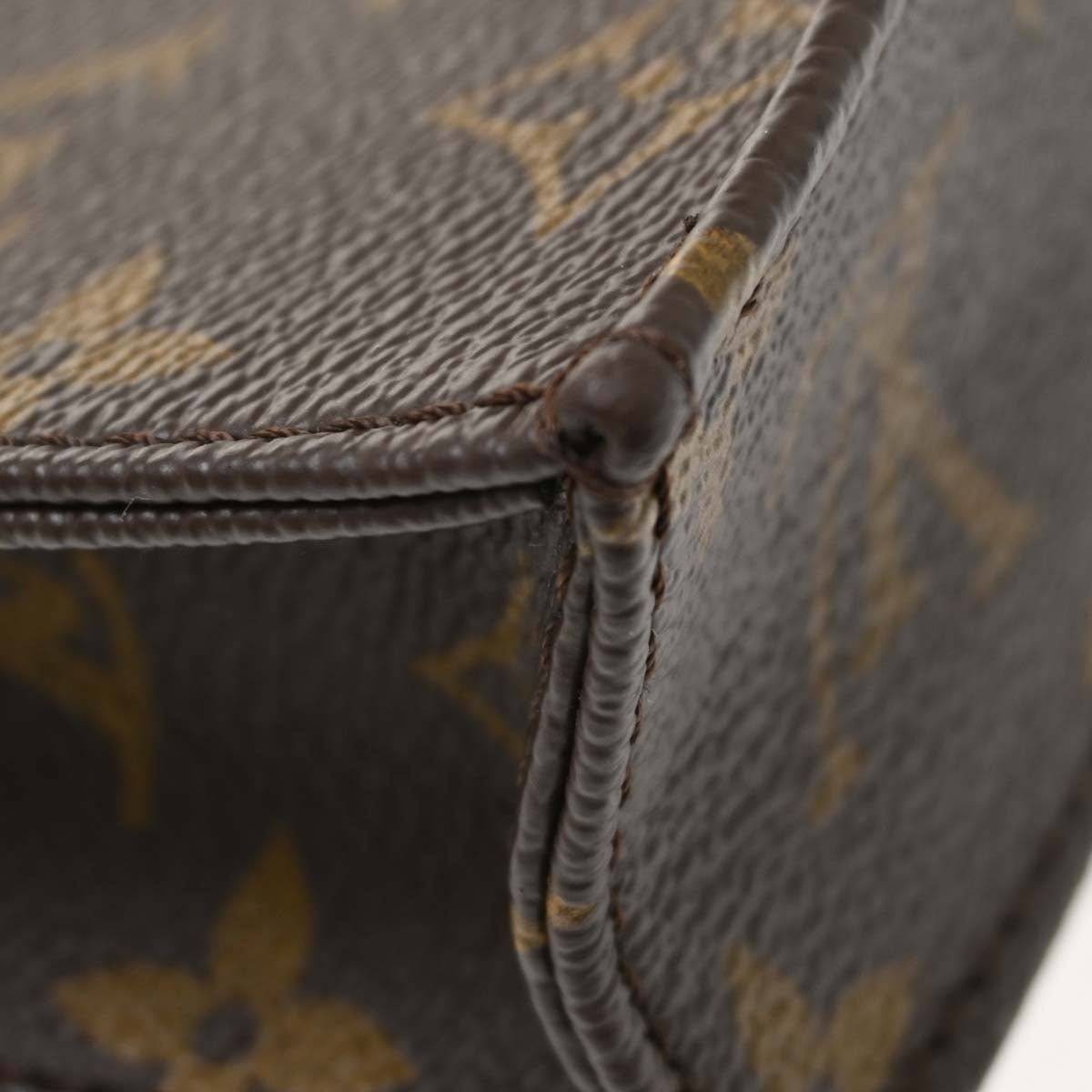 Louis Vuitton Monogram Petit Sac Plat Tote Handbag