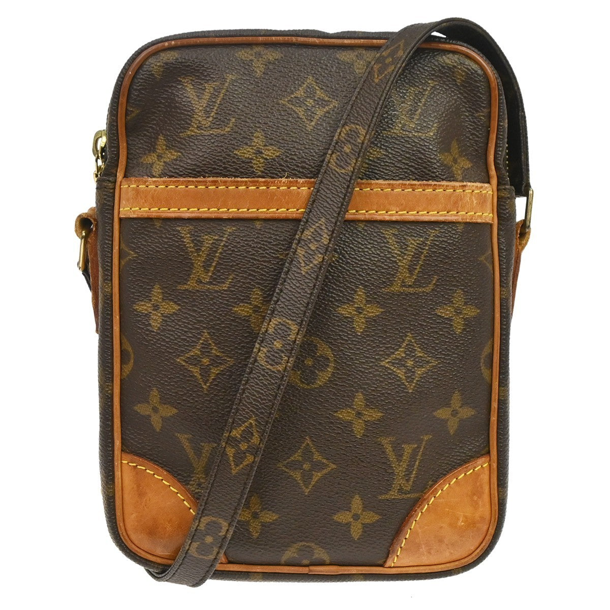 Louis Vuitton Danube Crossbody Shoulder Bag Monogram