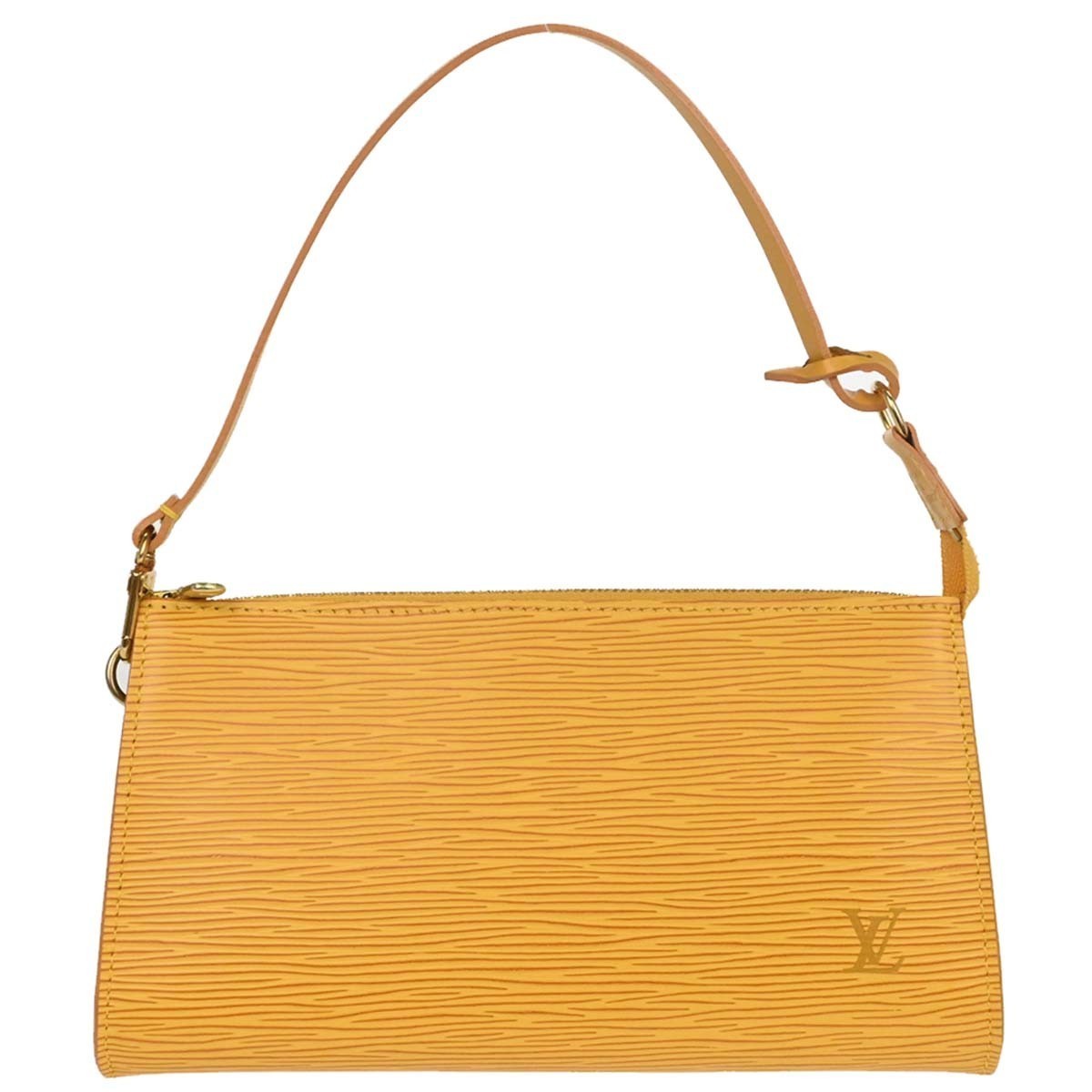 Louis Vuitton Yellow Epi Pochette Accessoires 21 Handbag