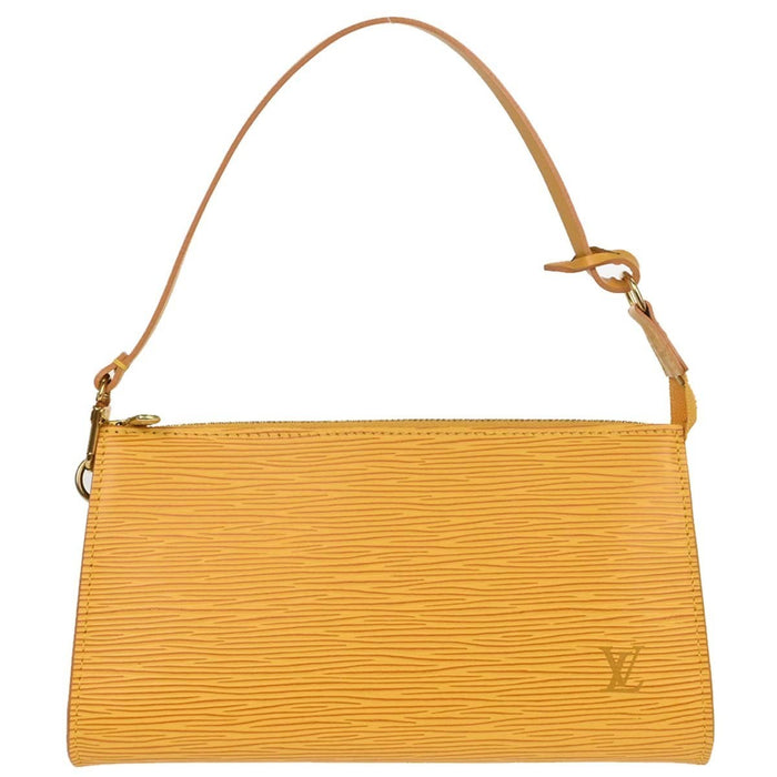 Louis Vuitton Yellow Epi Pochette Accessoires 21 Handbag