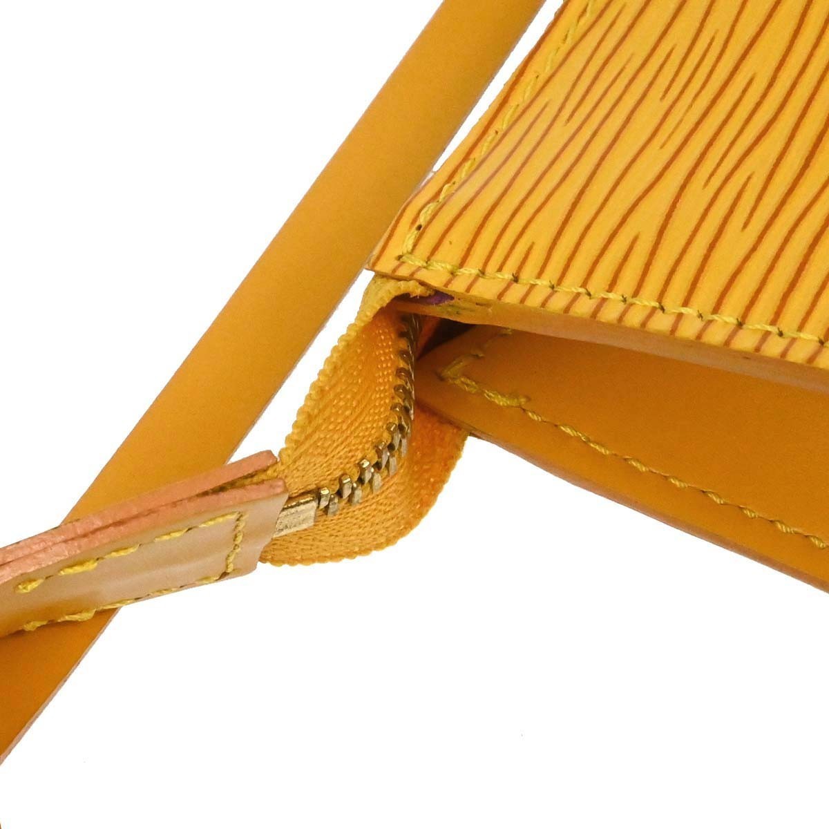 Louis Vuitton Yellow Epi Pochette Accessoires 21 Handbag