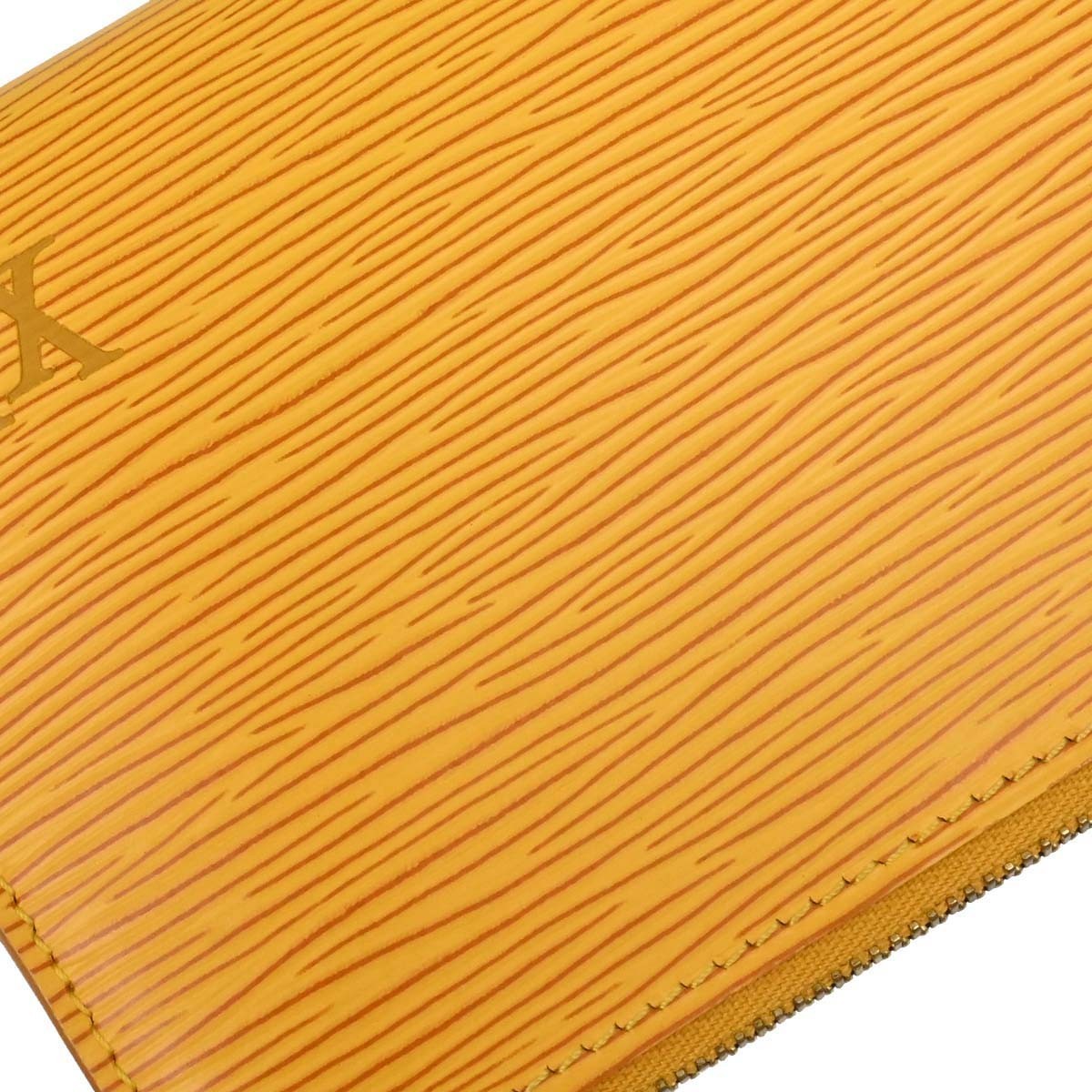 Louis Vuitton Yellow Epi Pochette Accessoires 21 Handbag