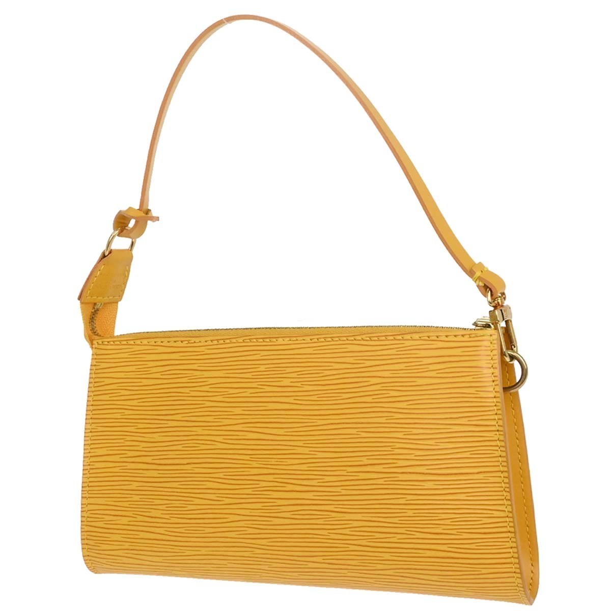 Louis Vuitton Yellow Epi Pochette Accessoires 21 Handbag