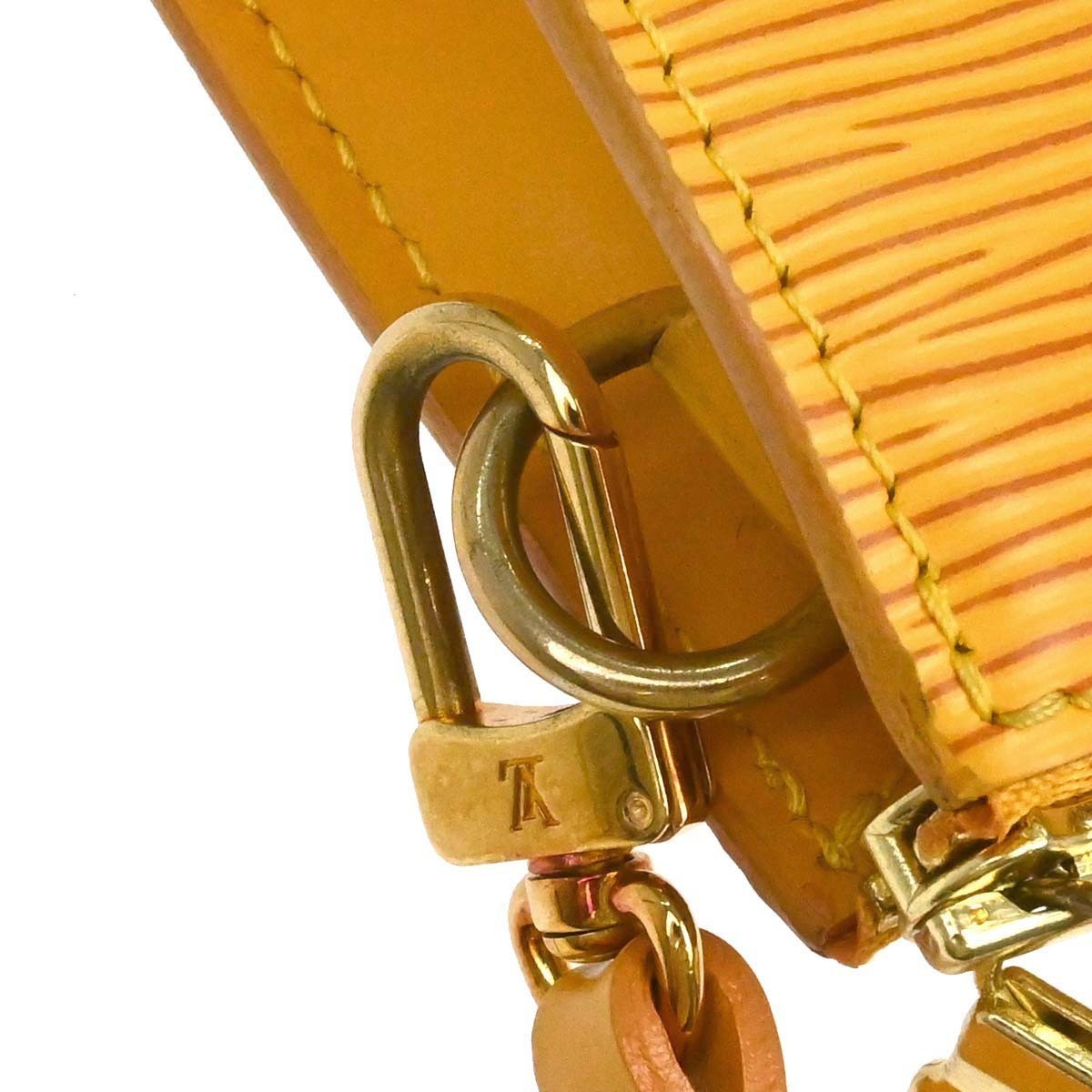 Louis Vuitton Yellow Epi Pochette Accessoires 21 Handbag
