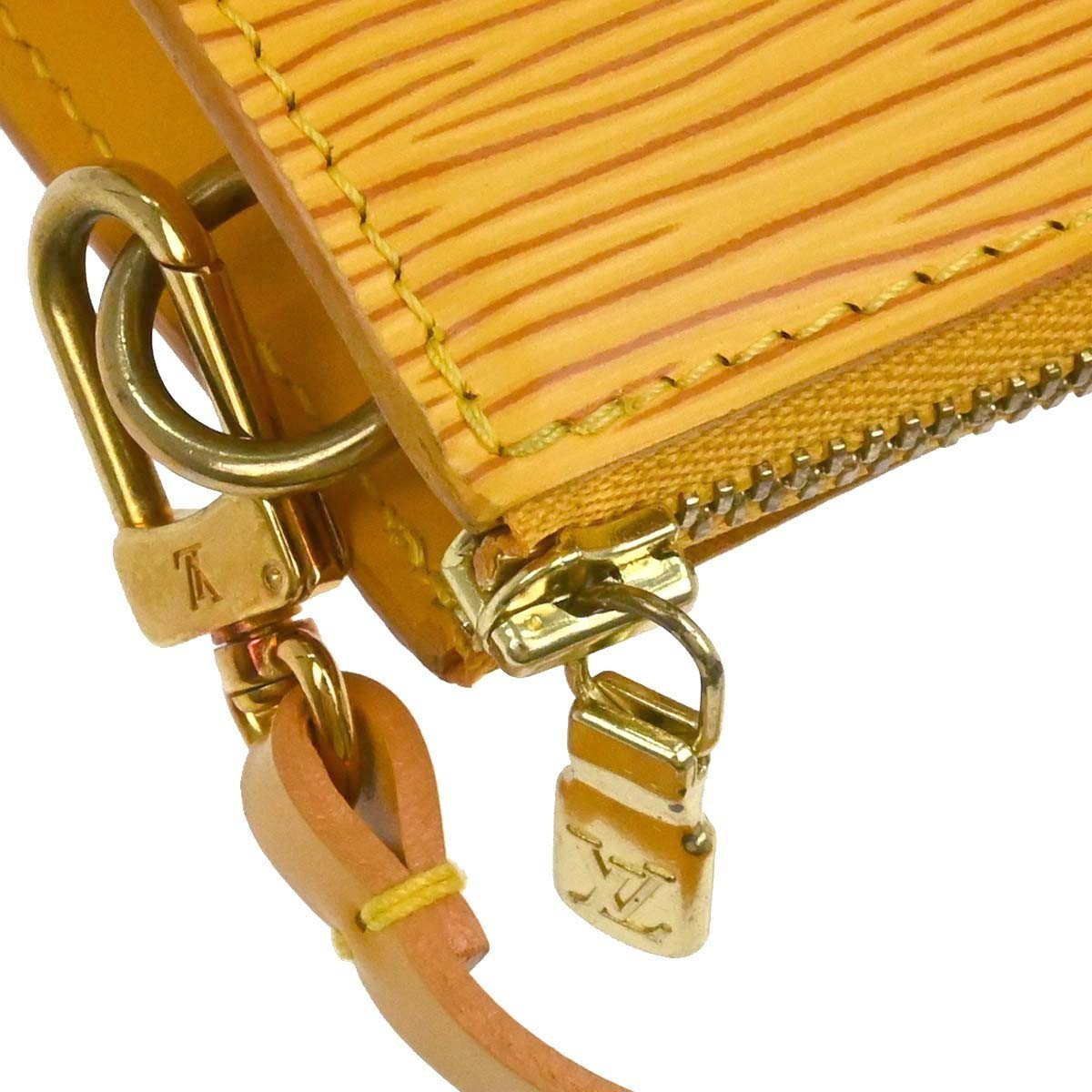 Louis Vuitton Yellow Epi Pochette Accessoires 21 Handbag