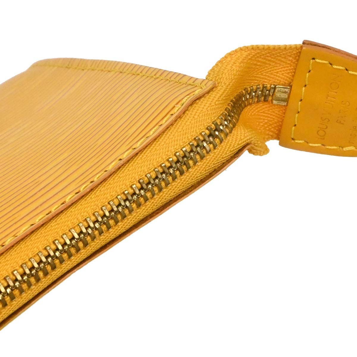 Louis Vuitton Yellow Epi Pochette Accessoires 21 Handbag