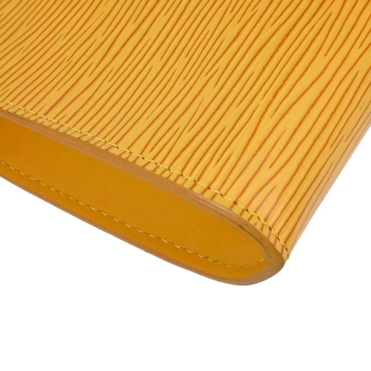 Louis Vuitton Yellow Epi Pochette Accessoires 21 Handbag