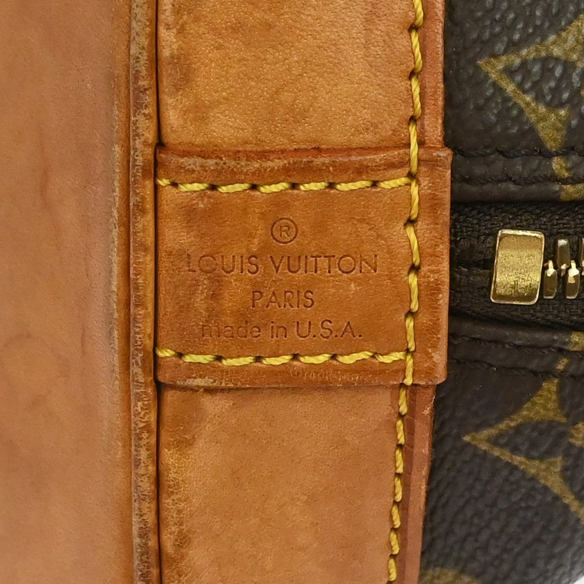 Louis Vuitton Alma Handbag Monogram