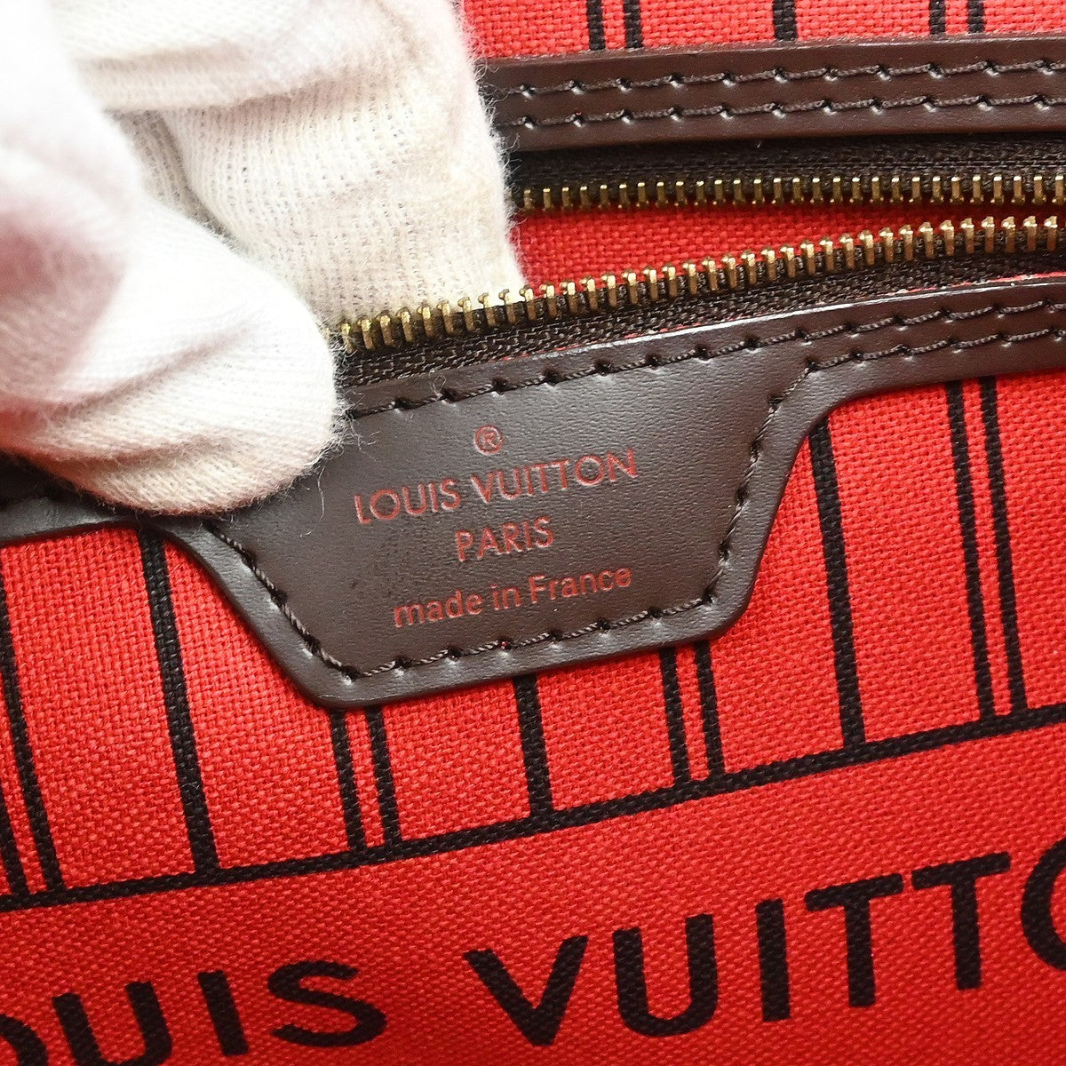 Louis Vuitton Damier Neverfull PM Tote Handbag