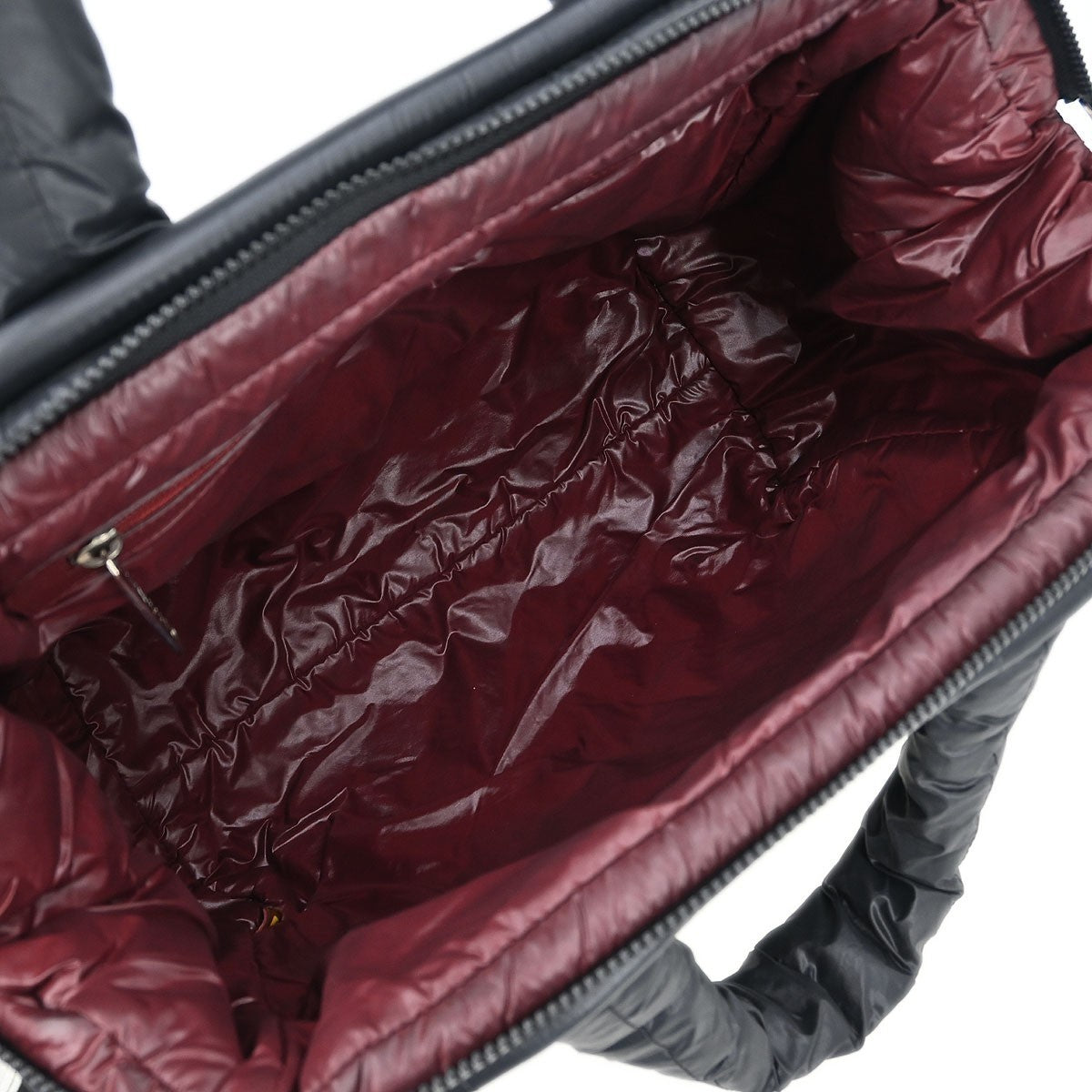 Chanel Black Nylon Coco Cocoon Bowling Bag Handbag