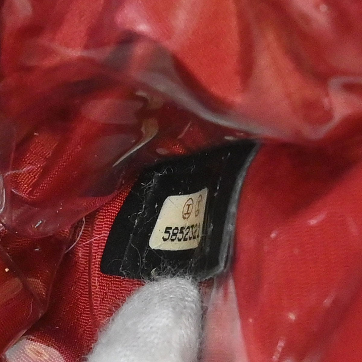 Chanel Black Jacquard Nylon Travel Line Handbag