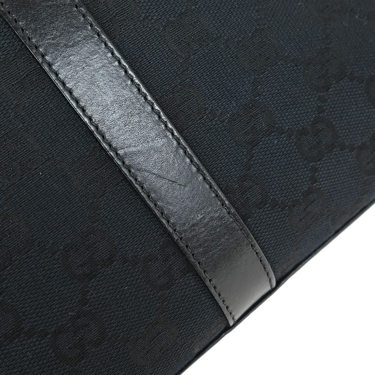 Gucci Black GG Jackie Handbag