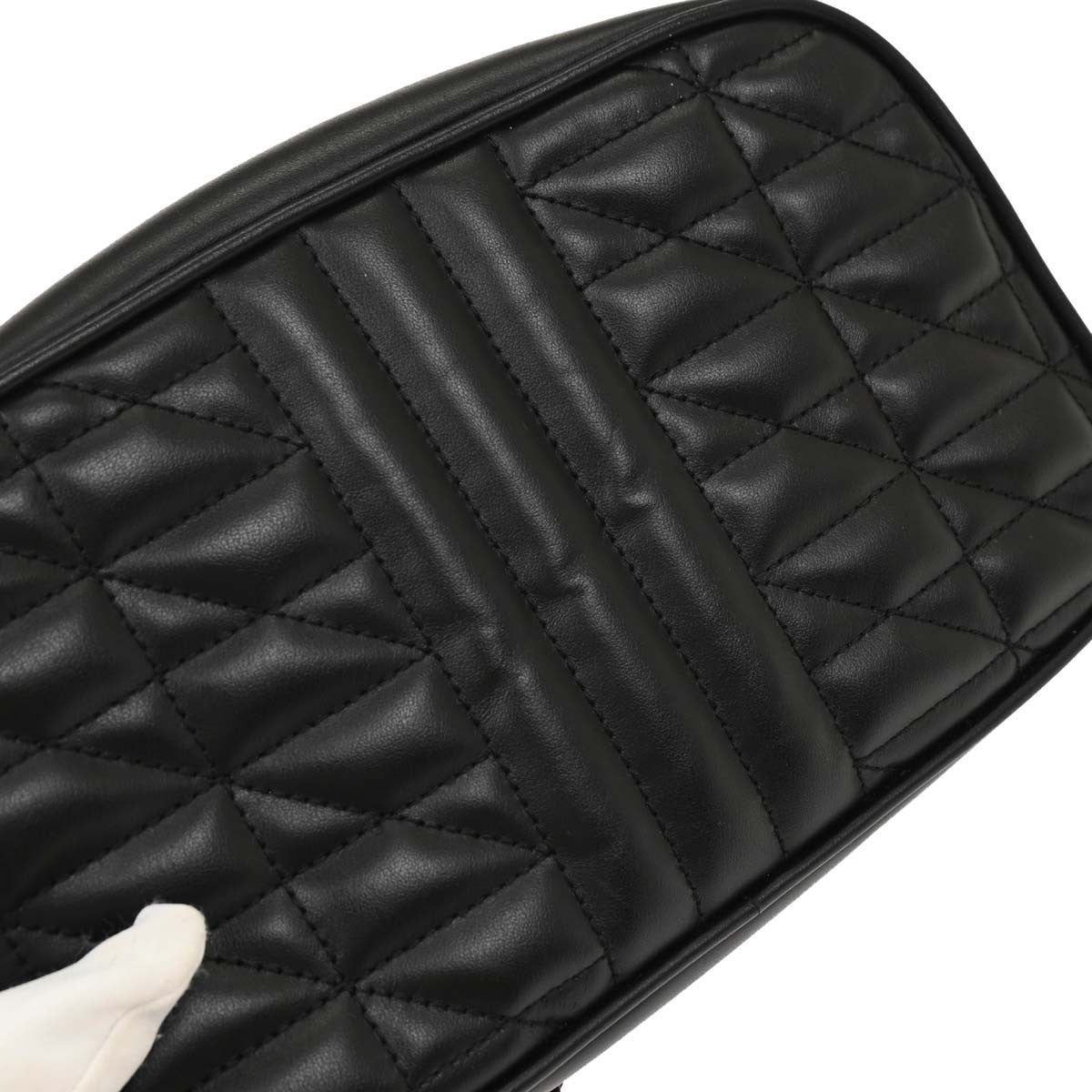 Gucci Black GG Marmont Small Camera Bag