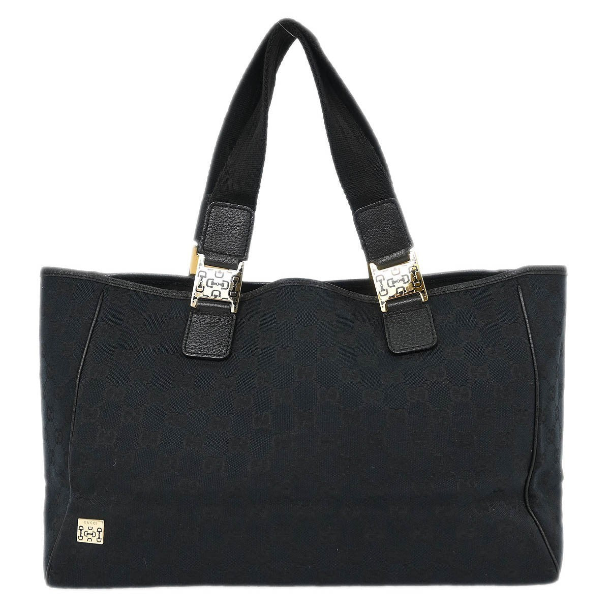 Gucci Black GG Tote Bag