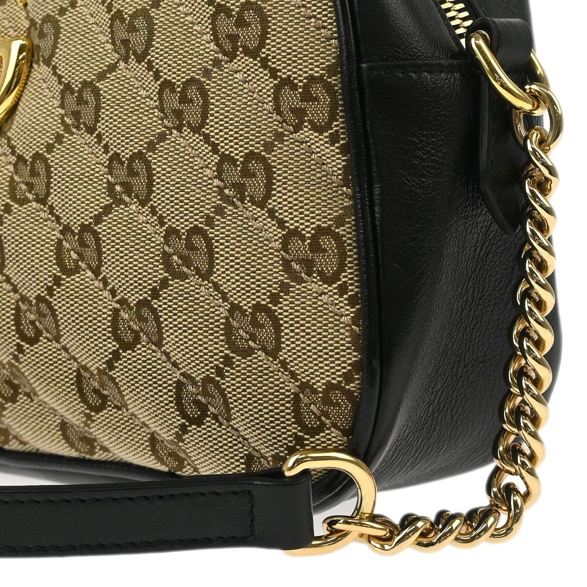 Gucci Beige GG Marmont Shoulder Camera Bag