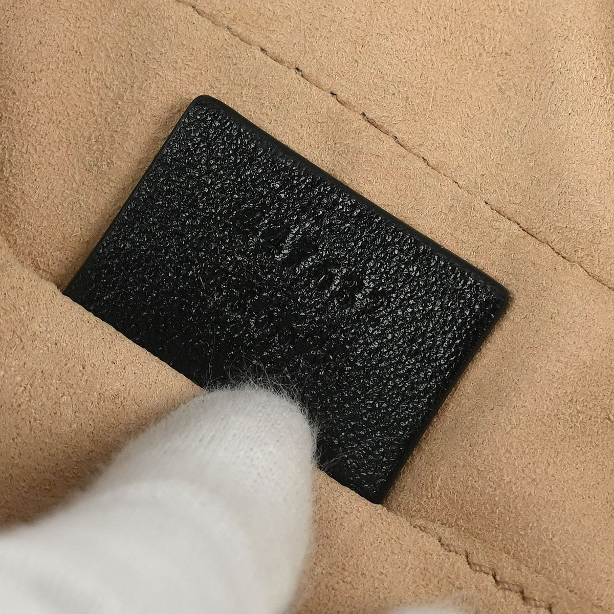 Gucci Beige GG Marmont Shoulder Camera Bag