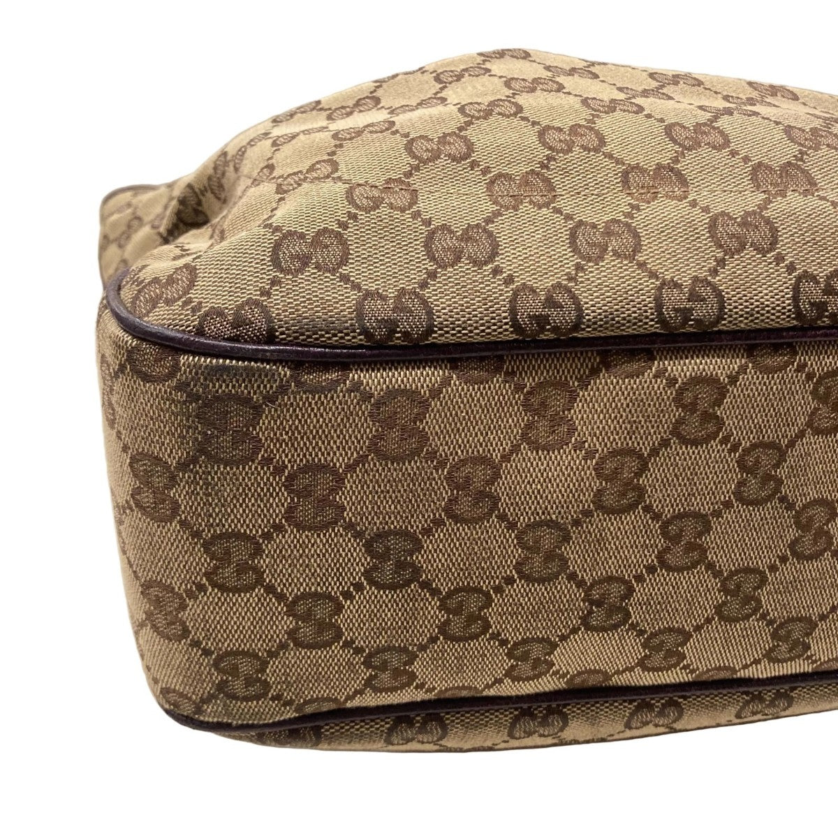 Gucci Brown Beige Jackie Tote Bag